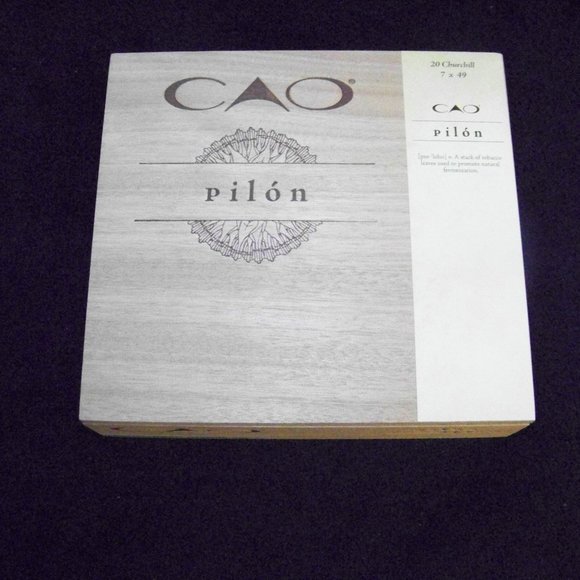 CAO pilon All Wood Empty New Cigar box. - Picture 1 of 3